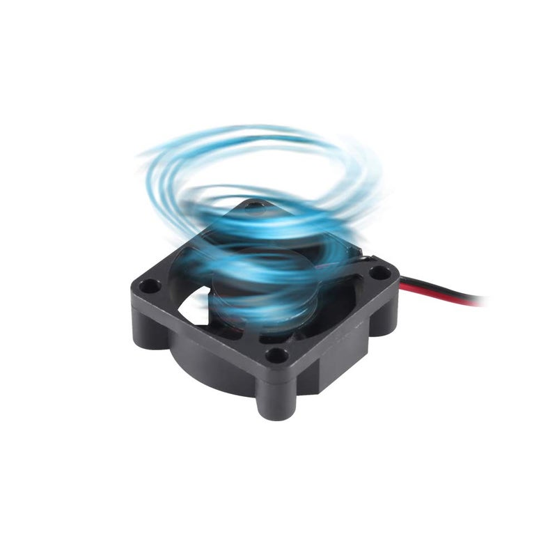 Dorhea 30x30x10mm 12V Fan DC Brushless Cooling Fan 3010 DC 12V Compatible with 3D Printer Extruder Hotend V6 V5 CPU 2Pin (4 PCS) - Image 3